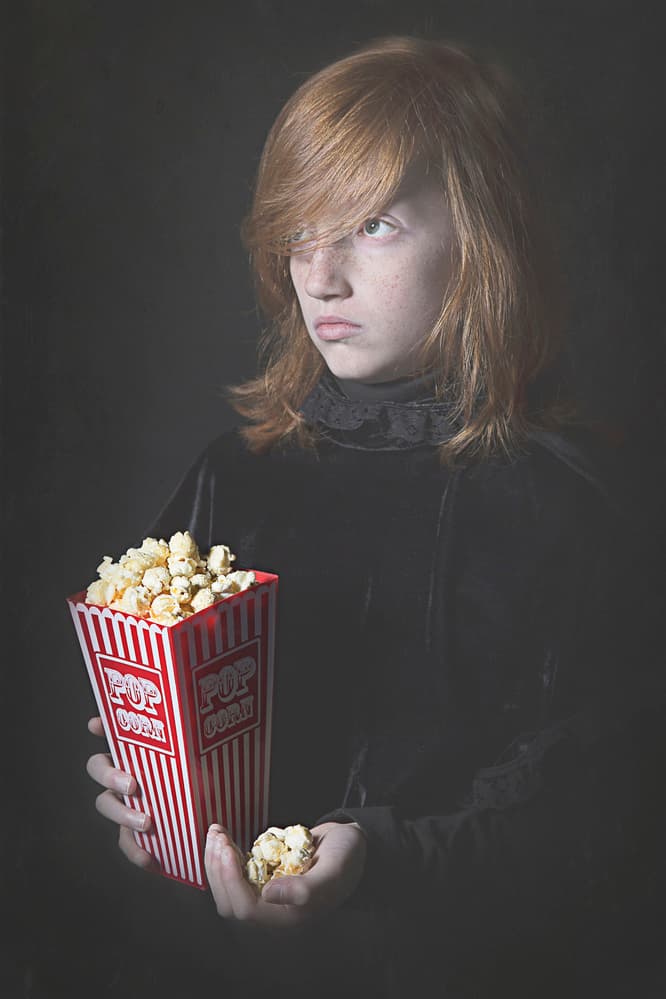popcorn by Carola Kayen-Mouthaan — canvas wall art