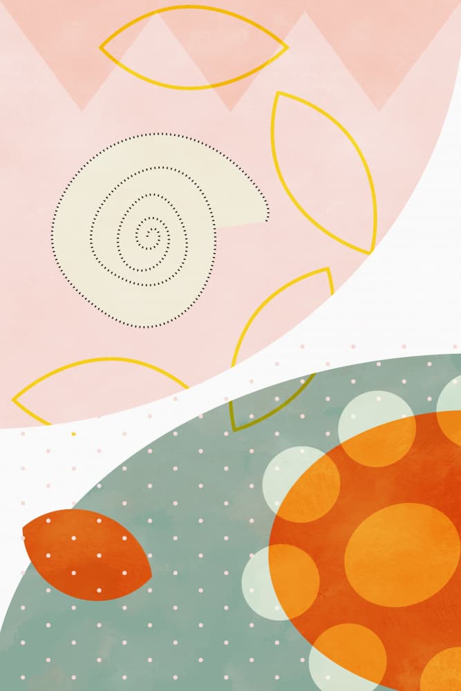 Friendly Colors Hilma 4 by Ana Rut Bre — canvas wall art
