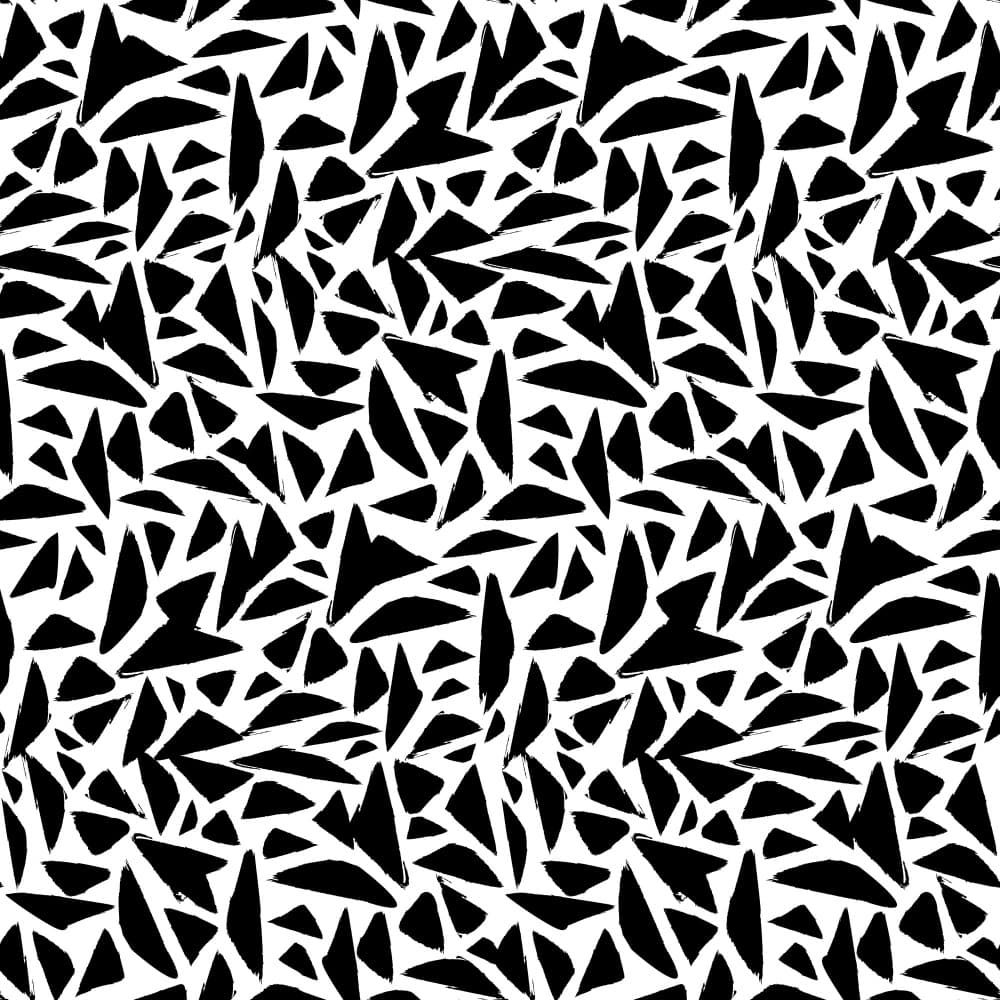 Dynamic Abstract Shapes by Marika Barsrsind — canvas wall art