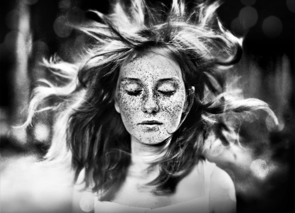 Ethereal Dream Portrait by Lars Hur — canvas wall art