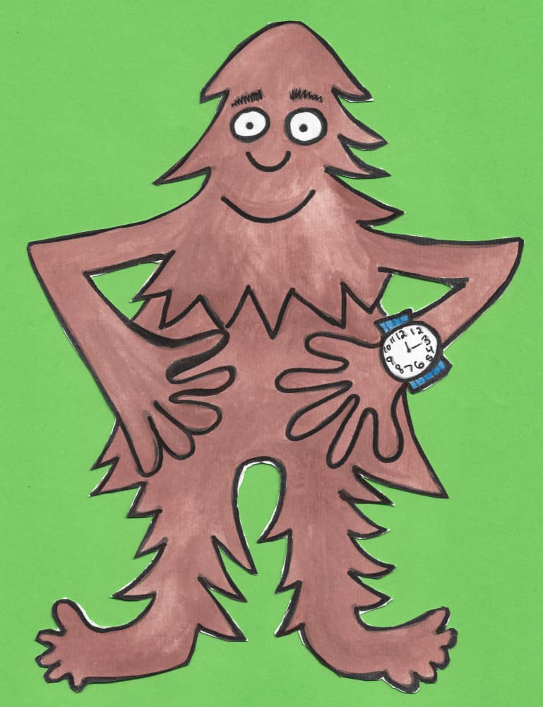 Whimsical Forest Character by Lerin Freyou — canvas wall art