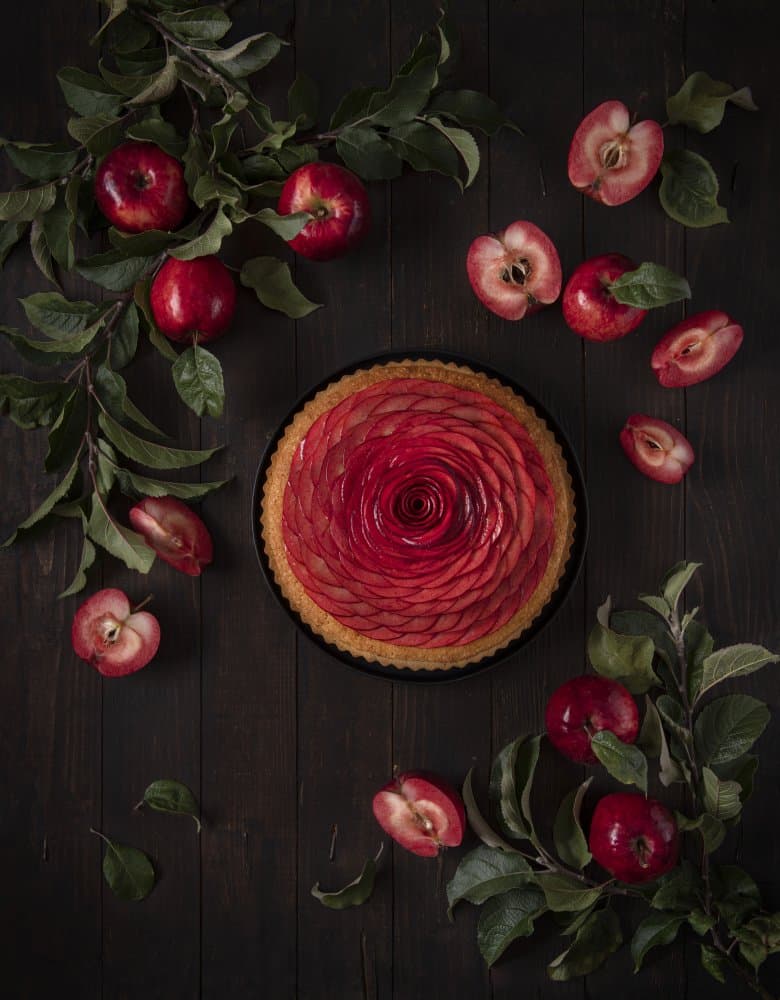 Fresh Apple Tart by Diana Popescu — canvas wall art