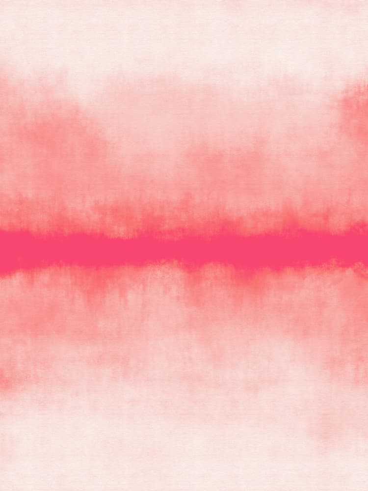 Pink Watercolor Stripe by Dina Dankers — canvas wall art