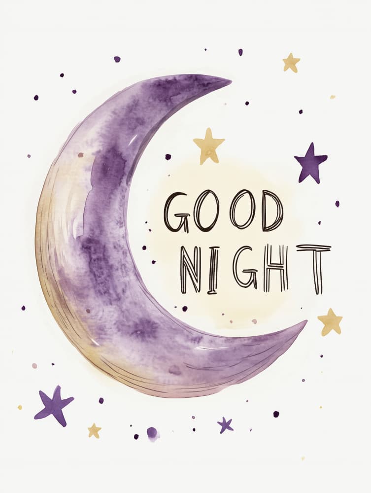 Moonlit Slumber by Treechild — canvas wall art