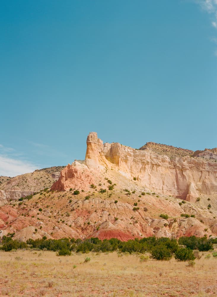 Colorful Desert Mountains by Bethany Young — canvas wall art