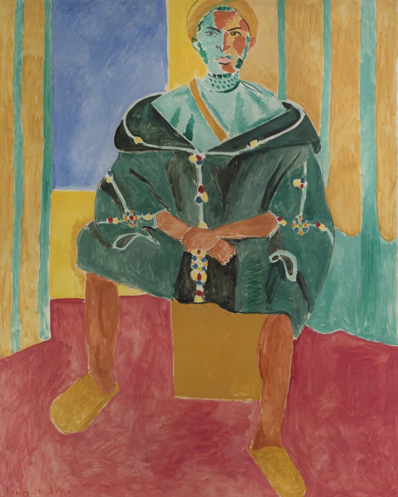 Henri Matisse's Seated Riffian (le Rifain Assis) (1912) by Henri Matisse — canvas wall art