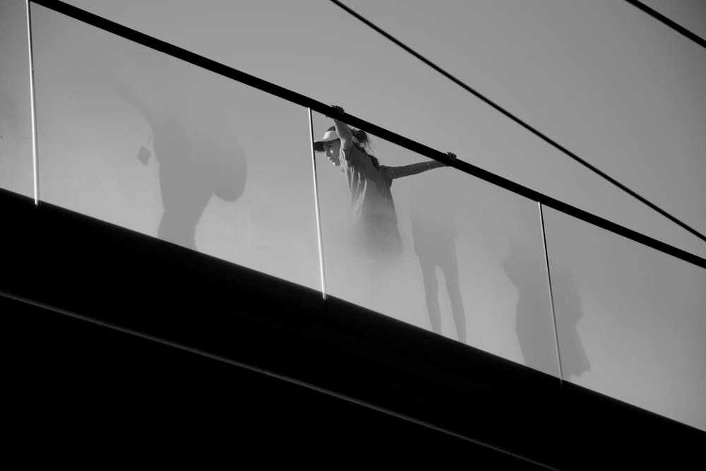 Urban Reflection Moment by Marius Surleac — canvas wall art