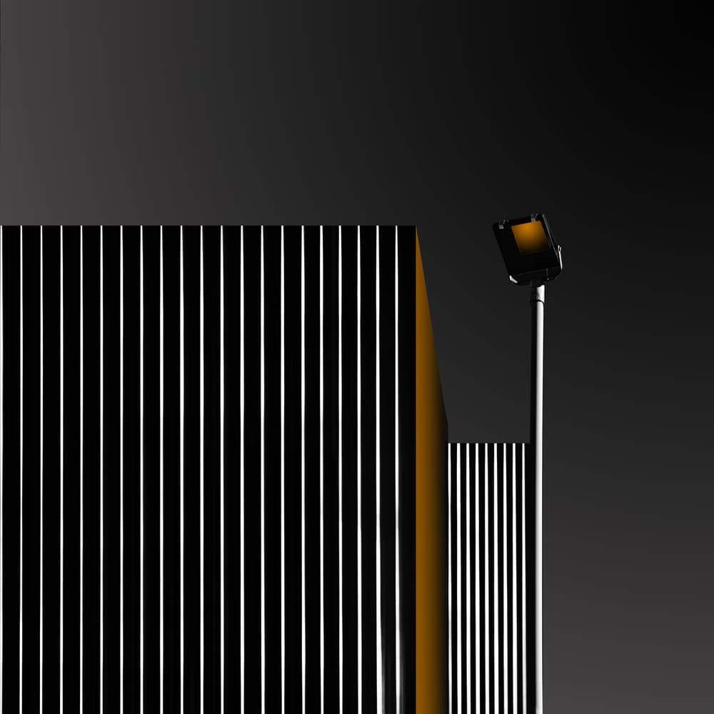 Urban Striped Light by Rolf Endermann — canvas wall art