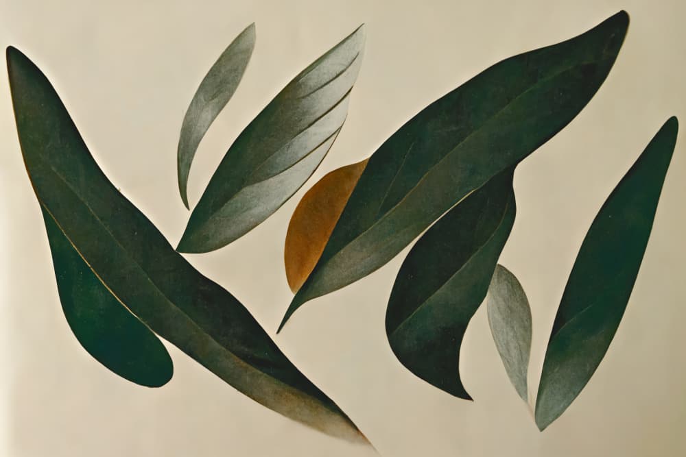 Leafy Whispers by Treechild — canvas wall art