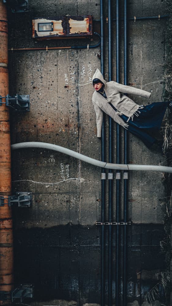 Urban Fashion Pose by Kurosaki Sangan — canvas wall art