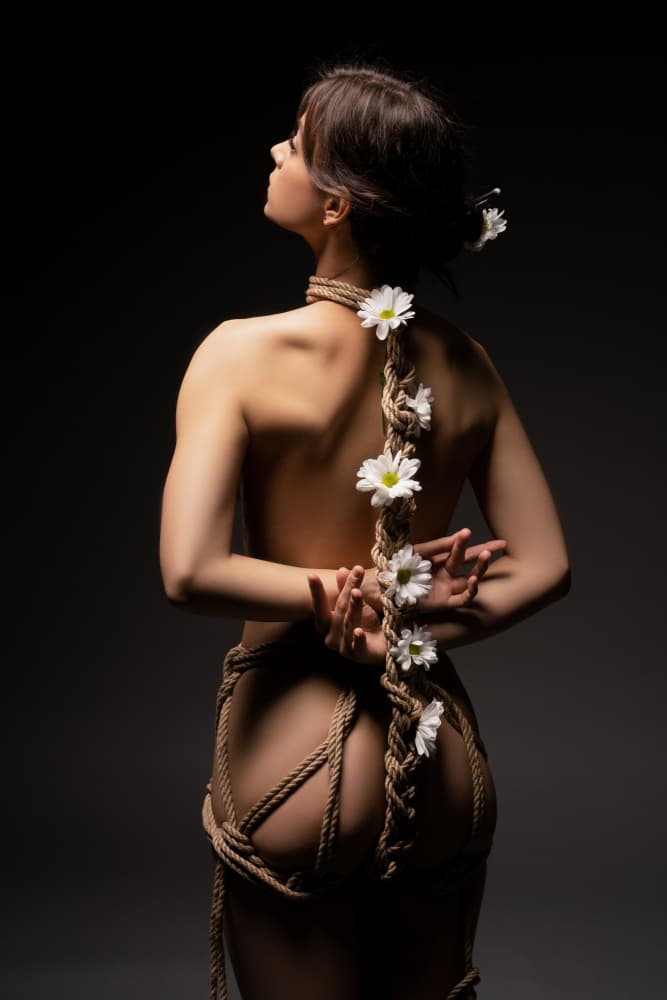 Bound Blossom Portrait by Andrey Guryanov — canvas wall art