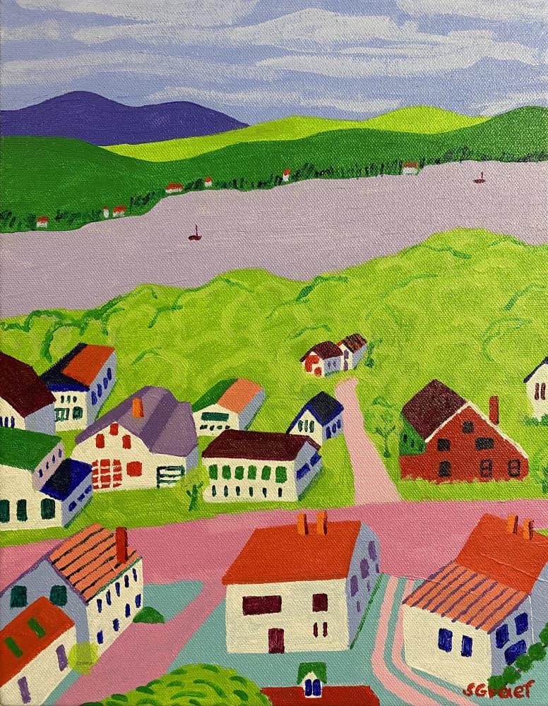 Meredith by Sue Graef — canvas wall art