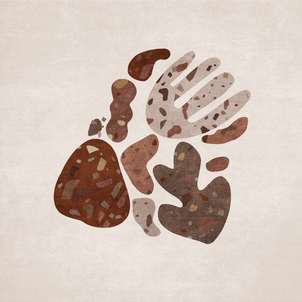 Earthy Impressions by Emel Tunaboylu — canvas wall art