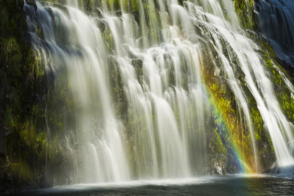 Rainbow Falls by Stefan Hefele — canvas wall art