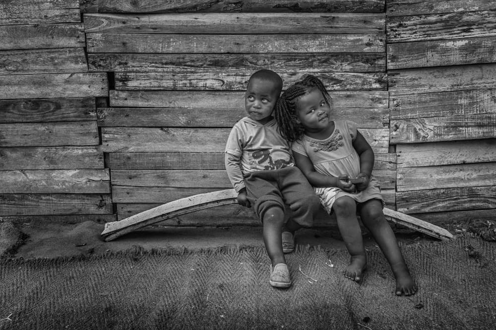 Childhood Friends by Carlos_Grury_Santos — canvas wall art