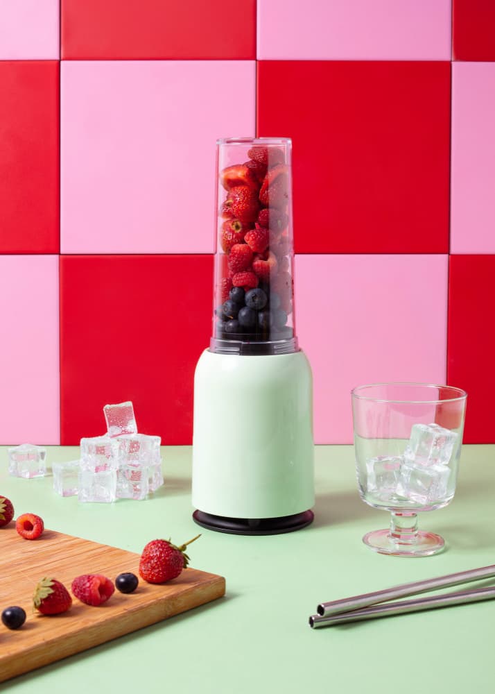 Fresh Berry Blender by Julia Ramiro — canvas wall art