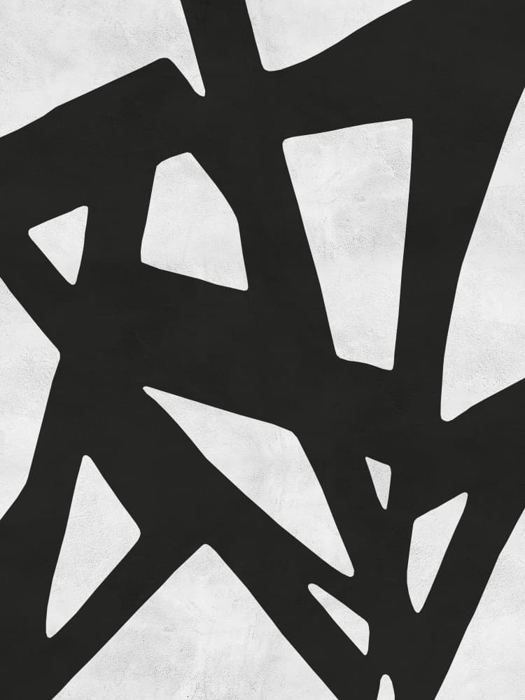 Bold Abstract Lines by Vitor Costa — canvas wall art