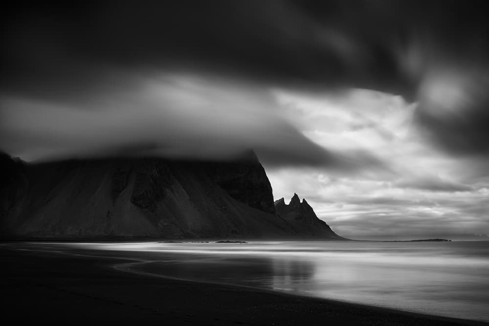 Dramatic Coastal Peaks by swapnil deshpande — canvas wall art