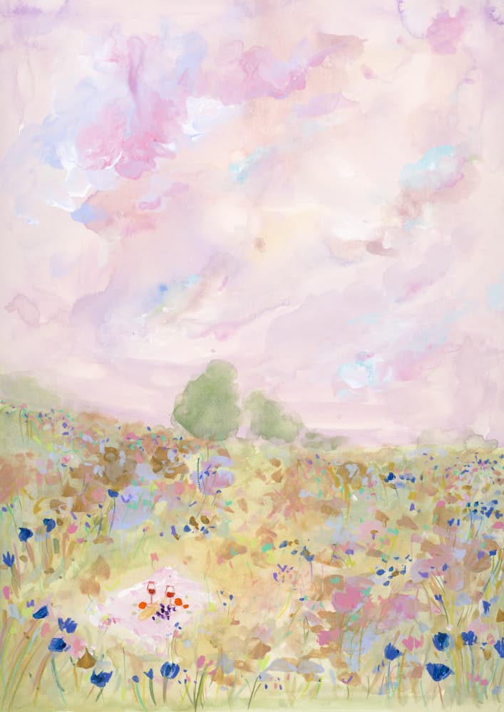 Pastel Meadow Bliss