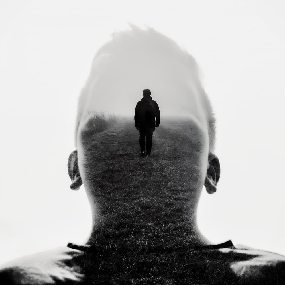 Man's Inner Journey by Robert Kuavi — canvas wall art