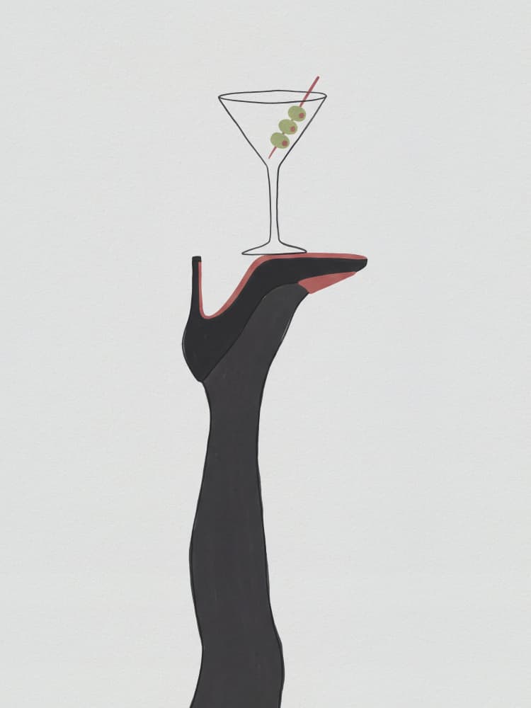 Martini High Heel Style