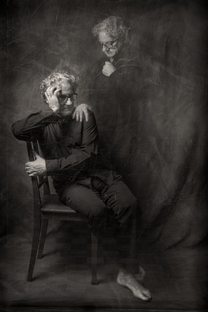 Man's Inner Reflection by Vito Guarino — canvas wall art