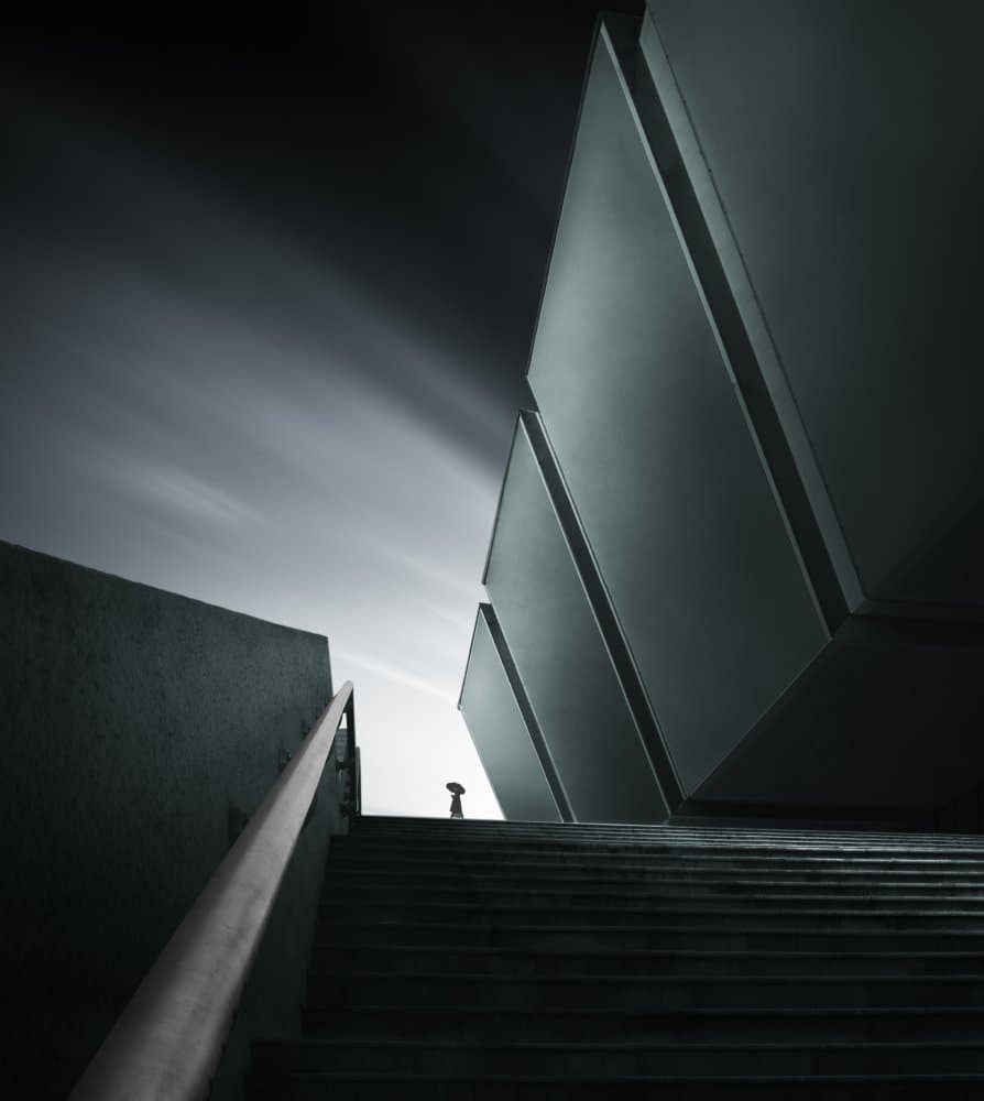 Ascending Modern Forms by Biao  Huang — canvas wall art