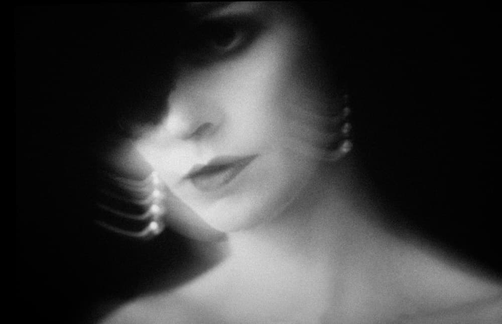 Elegant Shadowed Portrait by Angelika Vogel — canvas wall art