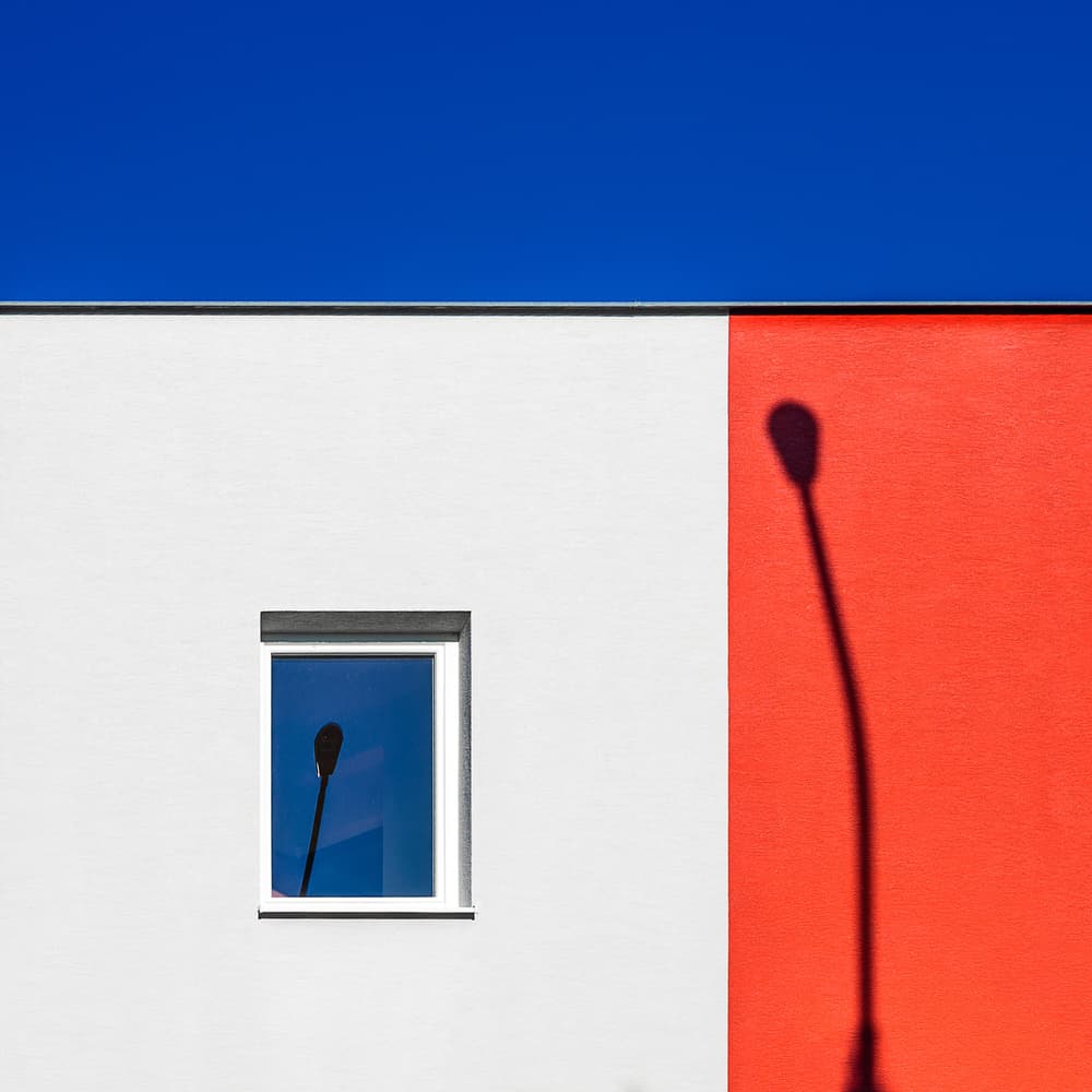 Minimalist Wall Shadow by Karol Važan — canvas wall art