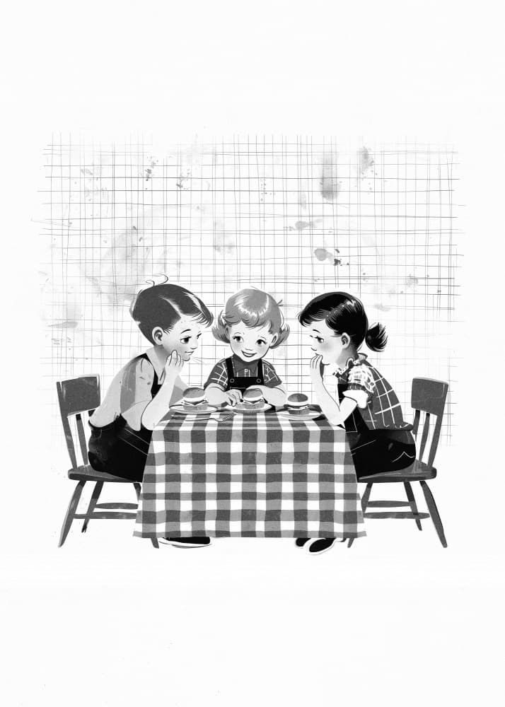 Classic Kids Burger Meal by Pictufy Studio IV — canvas wall art