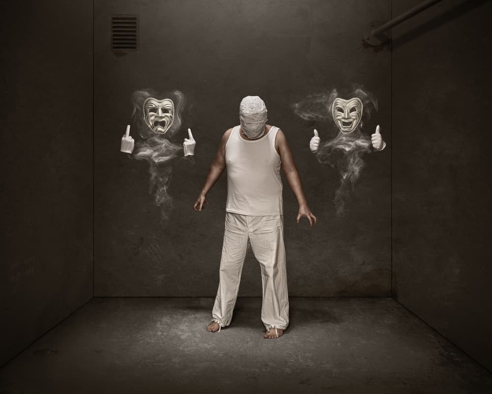 Inner Conflict by Petri Damstén — canvas wall art