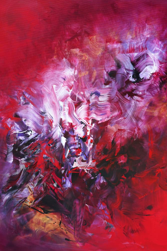 Vibrant Abstract Movement by Paresh Nrshinga FRSA — canvas wall art