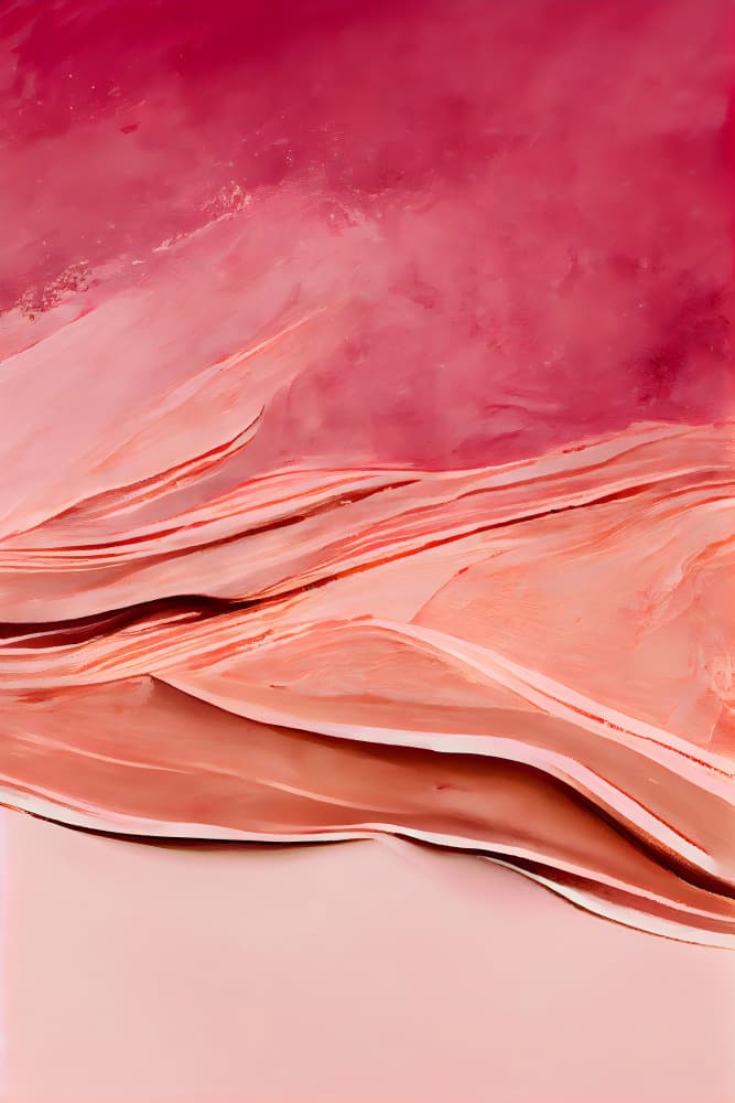 Crimson Dunes by Treechild — canvas wall art