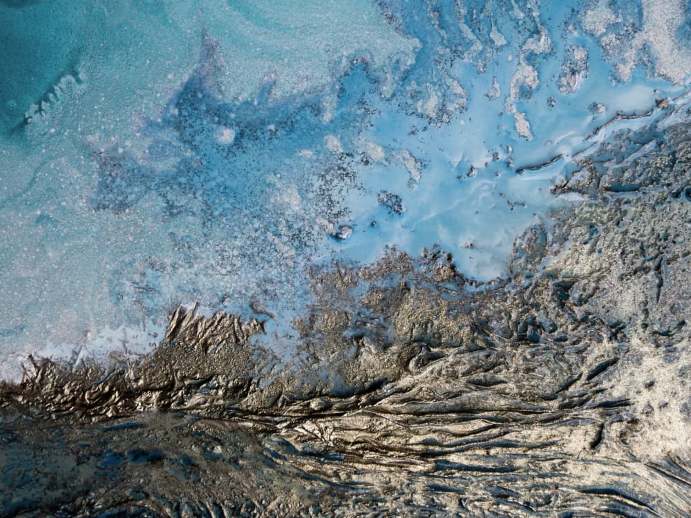 Texture Art - Sea of Reason by Petra Meikle de Vlas — canvas wall art