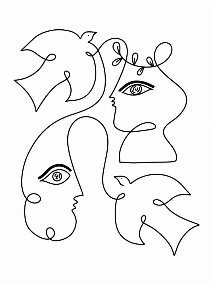 Let's Fly by Shatha Al Dafai — canvas wall art