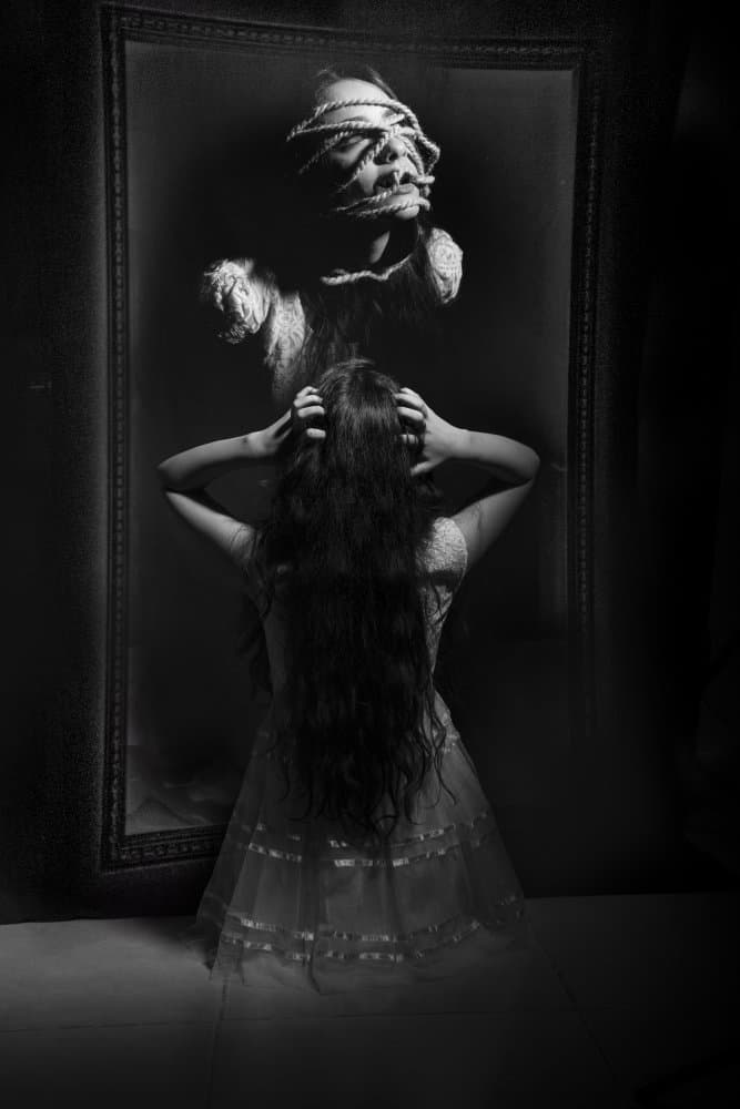 Dark Reflection by سمیه عباسی — canvas wall art