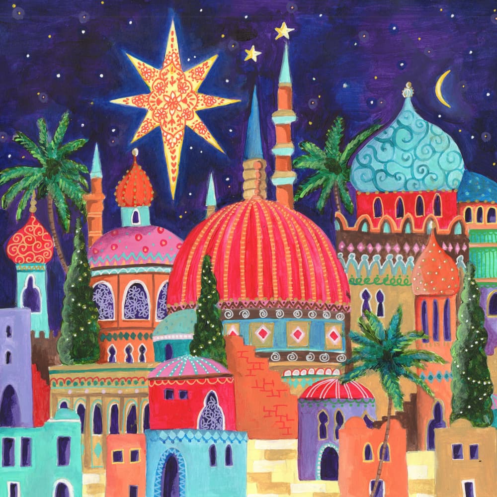 Oriental city by Caroline Bonne Müller — canvas wall art