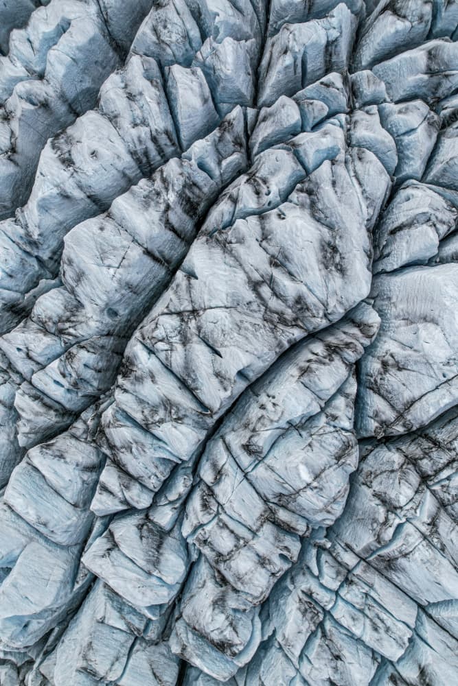 Glacier Ice Patterns