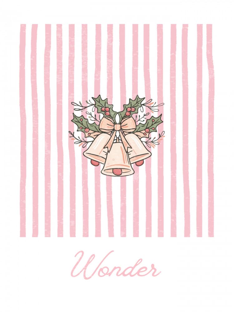 Sweet Christmas Wonder by Jolly and Dash — canvas wall art