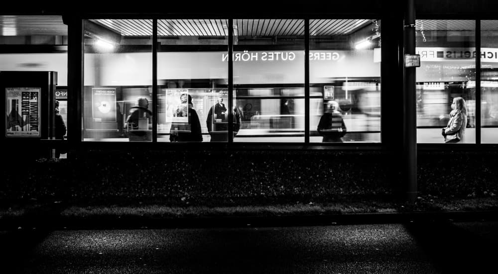 In Times Of Covid-19 - Cologne 2020-11 by Adam Street Photographer — canvas wall art