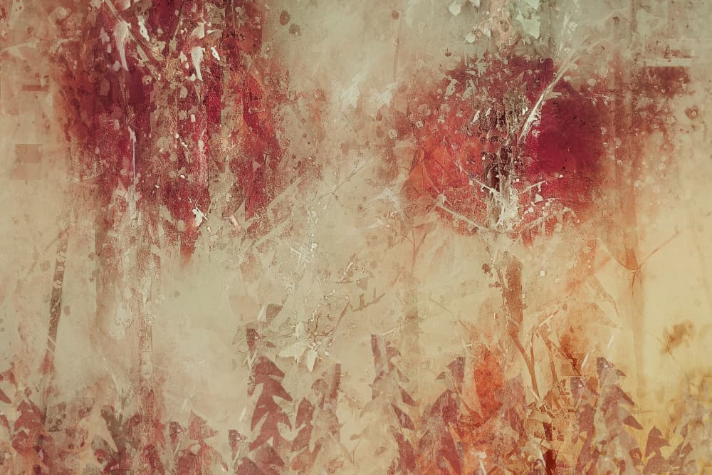 In the garden by Nel Talen — canvas wall art