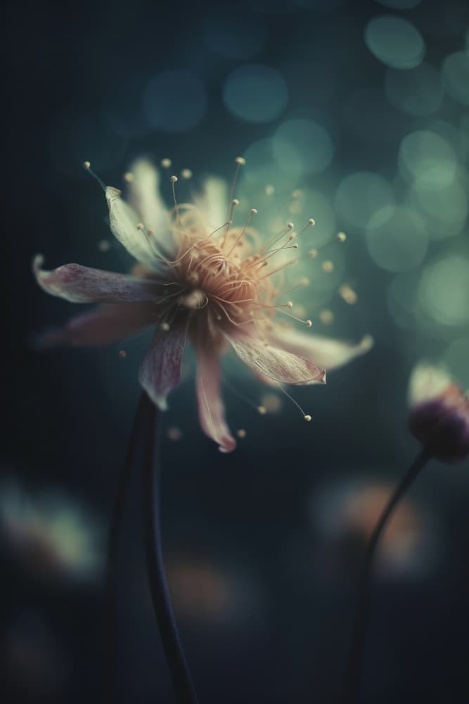 Blooming Serenity by Treechild — canvas wall art