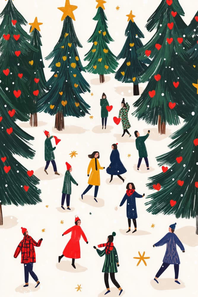 Lovelywintermorning by Treechild — canvas wall art