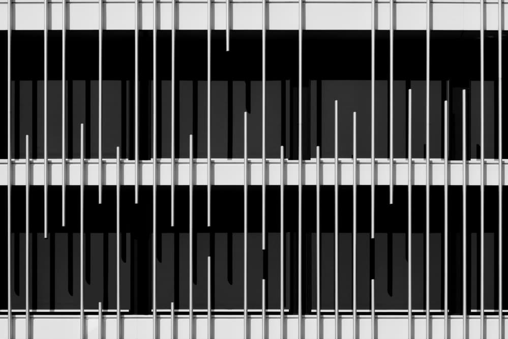 Sleek Urban Geometry by Jan Niezen — canvas wall art