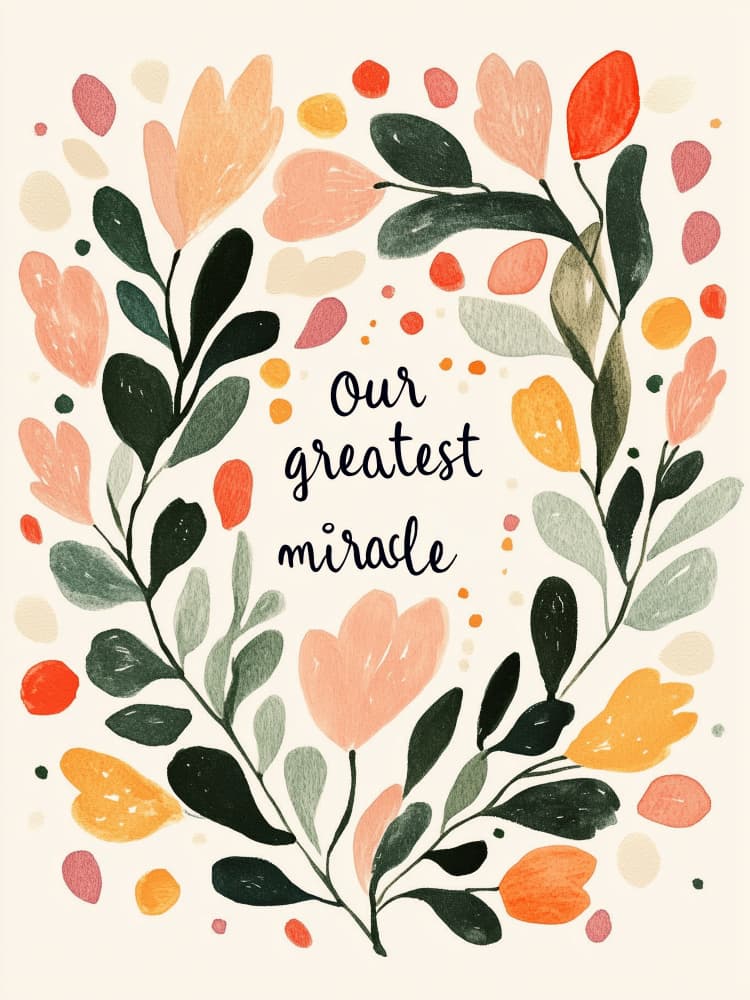 Floral Embrace by Treechild — canvas wall art