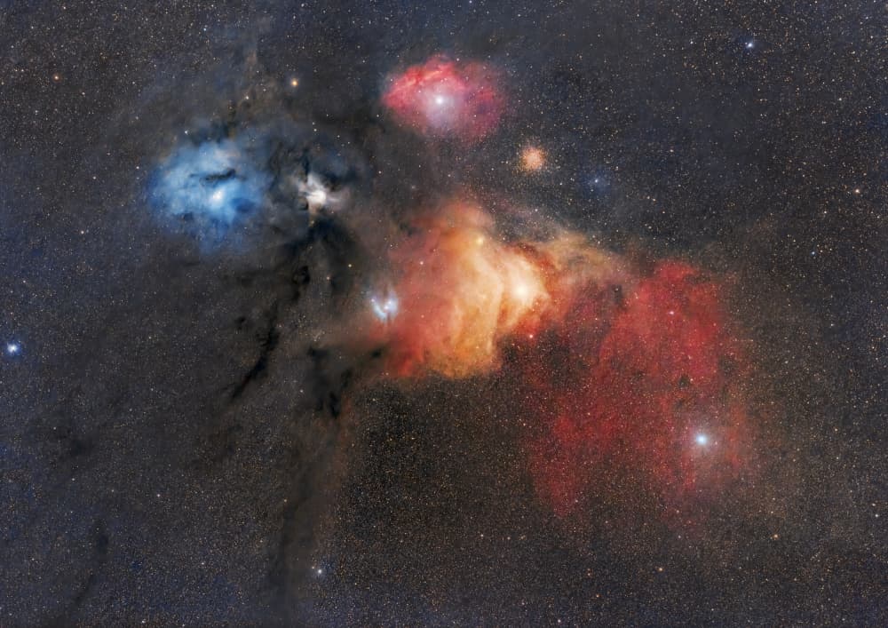 Vast Cosmic Cloudscape by Rosa María Rodríguez — canvas wall art