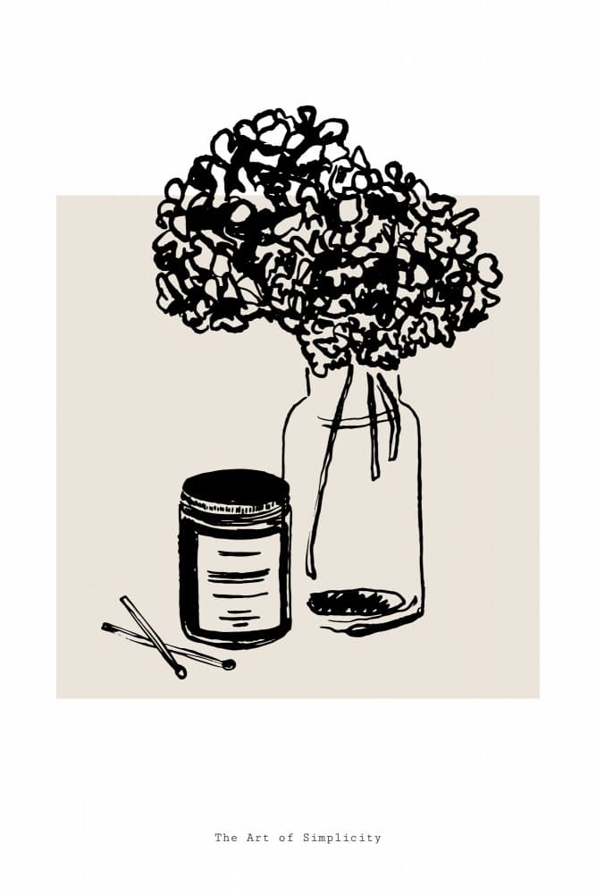 Theartofsimplicityno03 by Treechild — canvas wall art