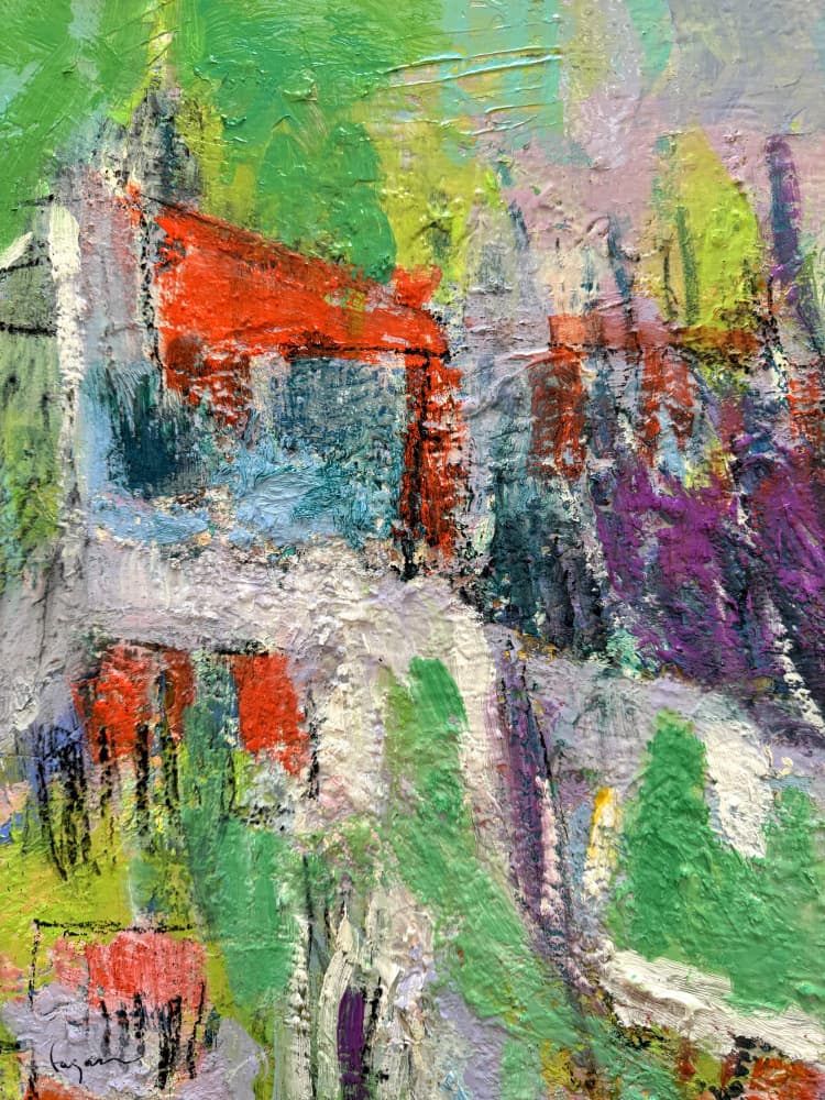 Vibrant Chaos by Dorothy Fagan — canvas wall art