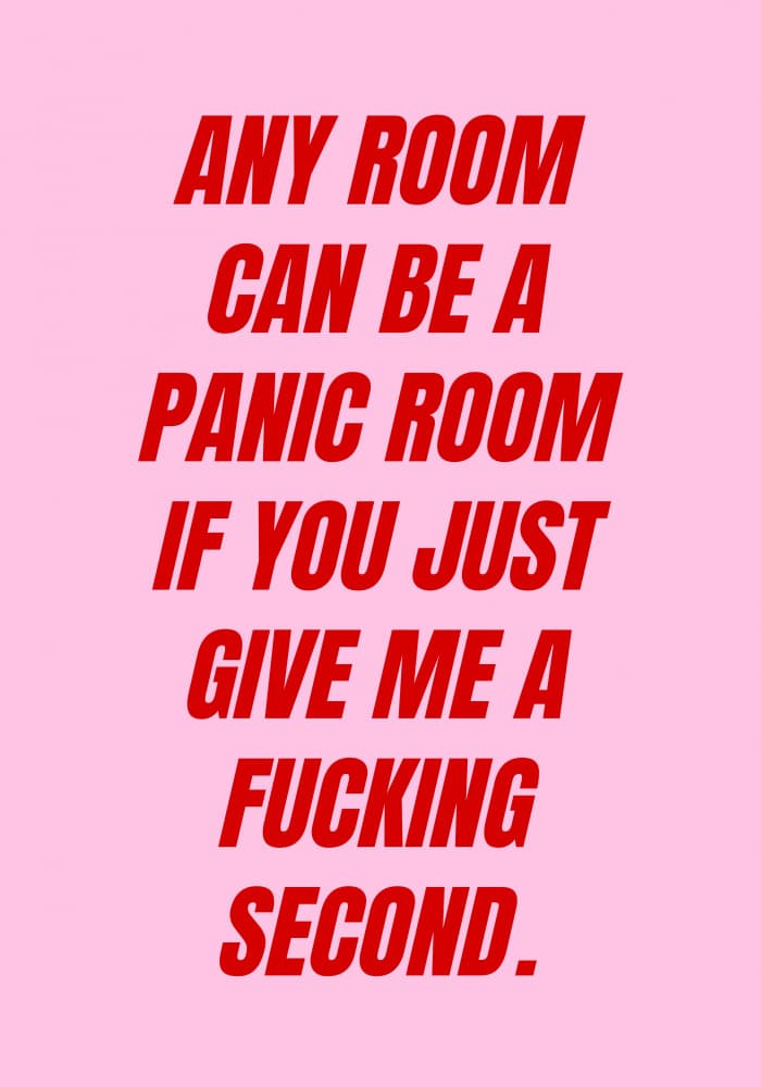 Panic Room Pulse by Athene Fritsch — canvas wall art