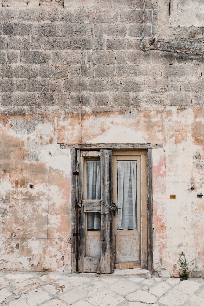Rustic Doorway Entrance by Photolovers — canvas wall art